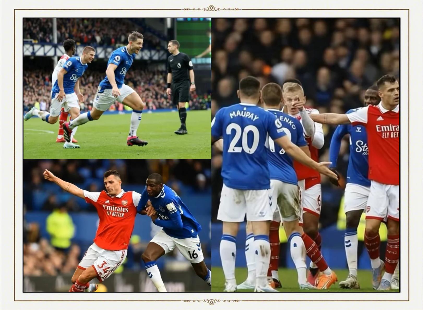 九游体育直播-埃弗顿终结连败，客场逼平阿森纳